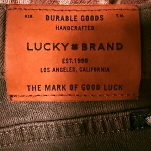 Lucky Brand Men's Tan/Copper Jeans  34/32. NEW